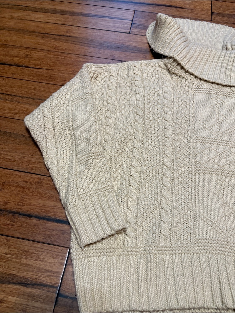 Denim & Supply Ralph Lauren Heavy Cotton Cowl Neck Size Large Sweater Women’s - Picture 2 of 7